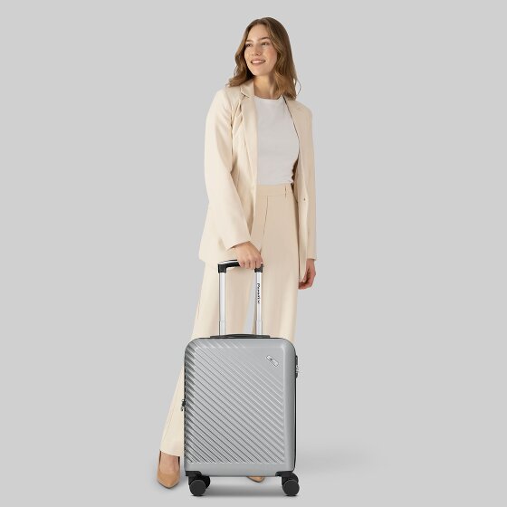 Check.In Paradise 2.0 4 wielen Cabinewagen S 55 cm met uitbreidingsplooi