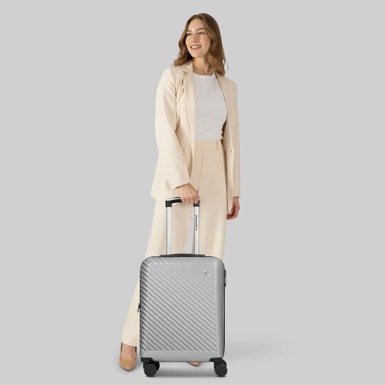 Check.In Paradise 2.0 4 wielen Cabinewagen S 55 cm met uitbreidingsplooi