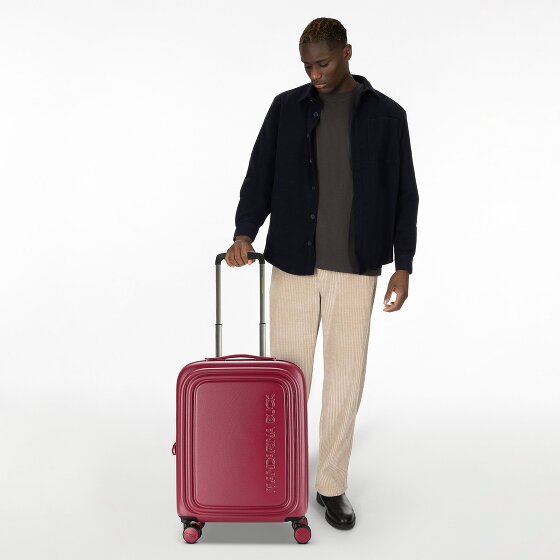 Mandarina Duck Logoduck + 4 wielen Cabinewagen S 55 cm Mandarina Duck Logoduck + 4 wielen Cabinewagen S 55 cm