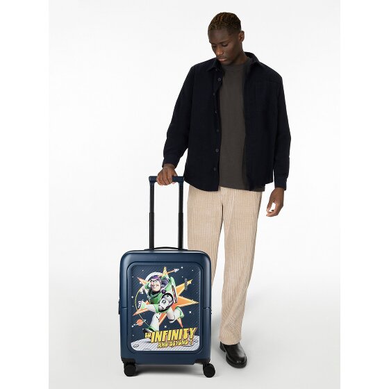 American Tourister Dashpop Disney 4 wielen Cabinewagen 55 cm met uitbreidingsplooi