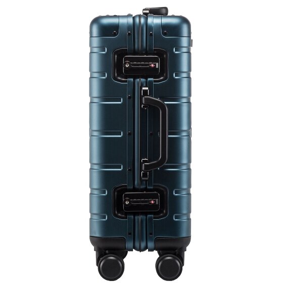 Alumaxx Gravity aluminium cabinewagen met 4 wielen en opbergvak, 55 cm