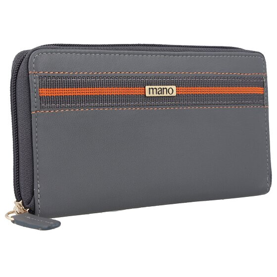 mano Don Leonardo Portemonnee RFID Leer 18 cm