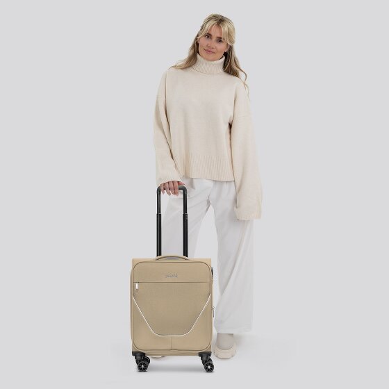 Stratic taska 4-Wiel Cabin Trolley S 55 cm met uittrekbare plooi