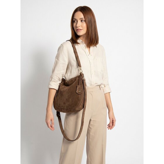 abro Juna Schoudertas Leder 34 cm