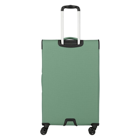 Travelite Kick Off 4 wielen Trolley L 78 cm met uitbreidingsplooi
