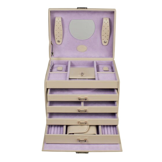 Windrose Merino Juwelenkistje 26 cm