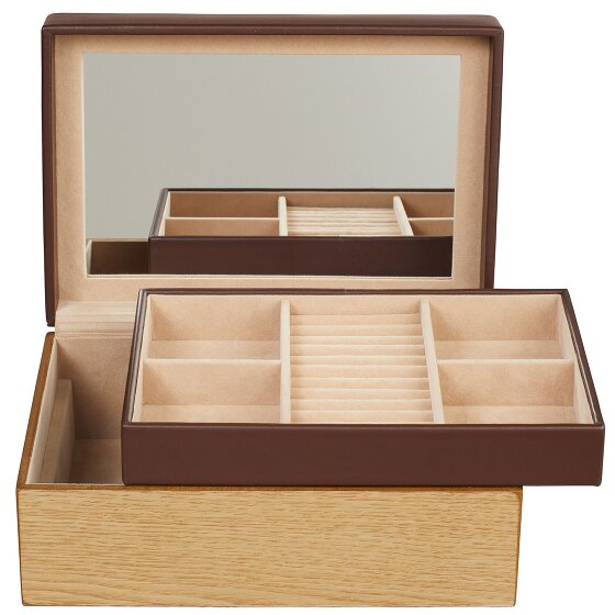 Windrose Houten juwelenkistje 26 cm