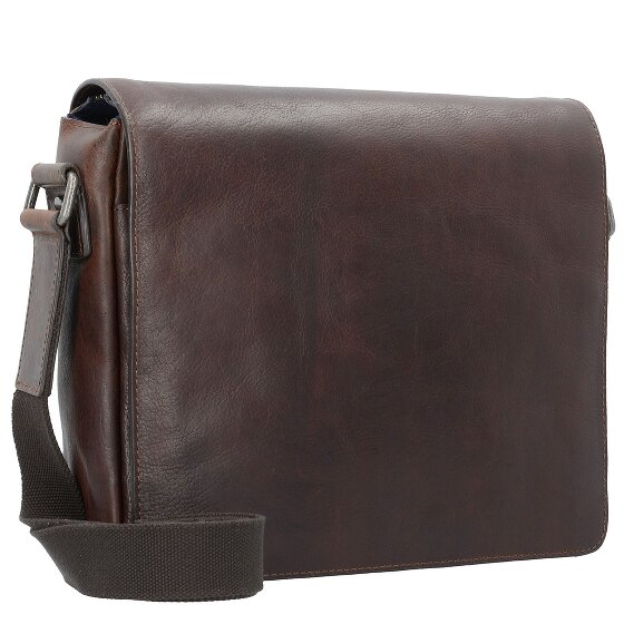 Leonhard Heyden Roma Messenger Leder 31 cm Laptopcompartiment