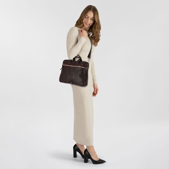 Campomaggi Noce Koffer Leer 38 cm