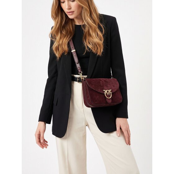 PINKO Love Satchel Classic Crossbody tas Leder 27 cm