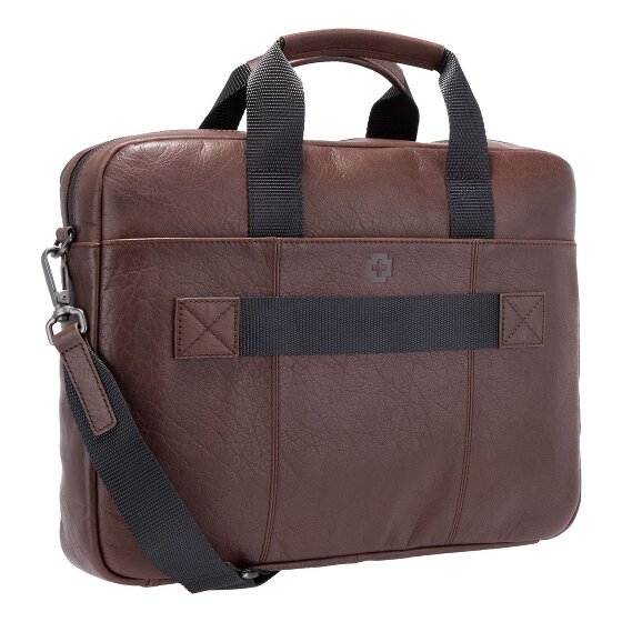 Strellson Charles Koffer Leer 39 cm Laptop compartiment