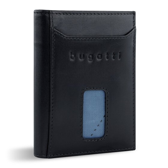 bugatti Secure Slim Portemonnee RFID-bescherming Leer 8 cm