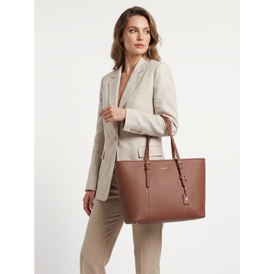 Lazarotti Bologna leeren XL-Shopper Tas, 35 cm