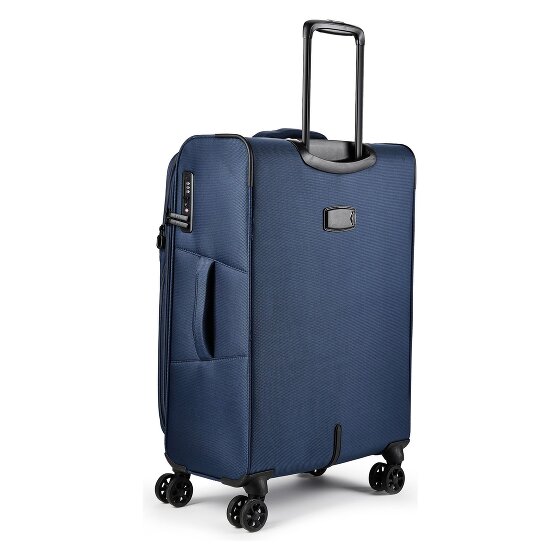 d&n Travel Line 9804 4 wielen Kofferset 3-delig met uitbreidingsplooi