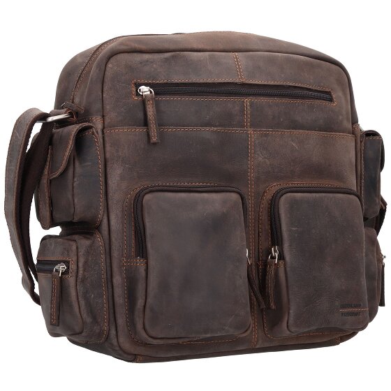 Greenland Nature Westcoast Schoudertas Leer 29 cm