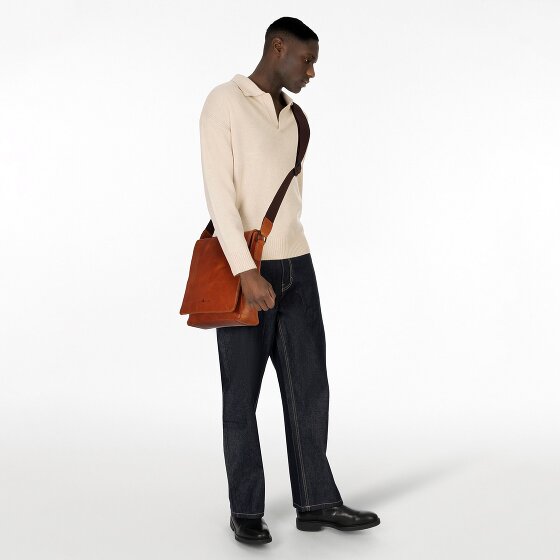 Greenburry Newport Boodschapper Leer 24 cm