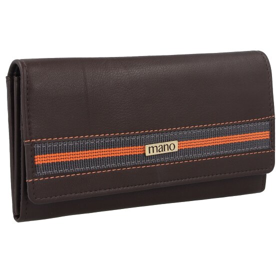 mano Don Leonardo Portemonnee RFID Leer 18 cm