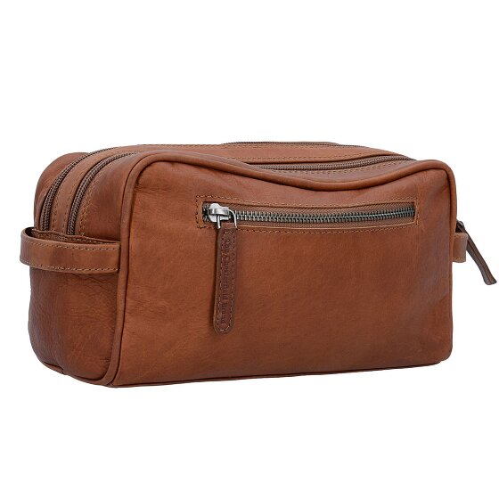 The Chesterfield Brand Wax Pull Up Toilettas Leer 24 cm