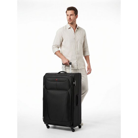 Wenger Beaumont 4 wielen Trolley XL 87 cm met uitbreidingsplooi
