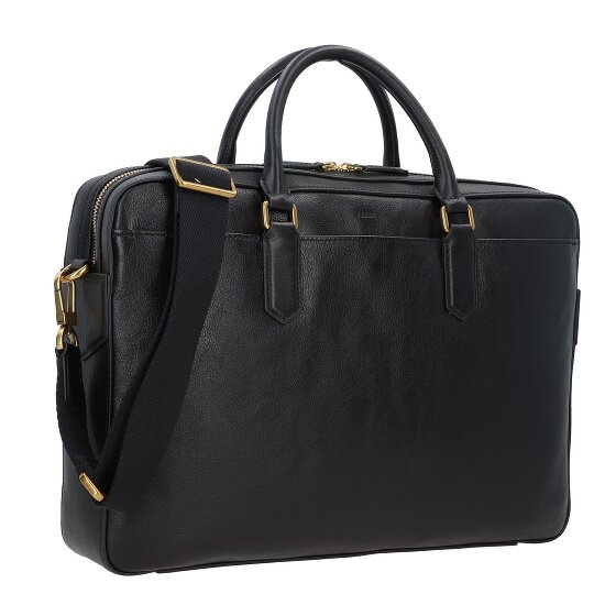 Fossil Asher Koffer Leer 40 cm Laptop compartiment