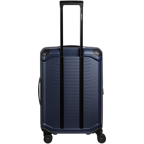 Travelite Millennium 4 wielen Trolley 67 cm met uitbreidingsplooi