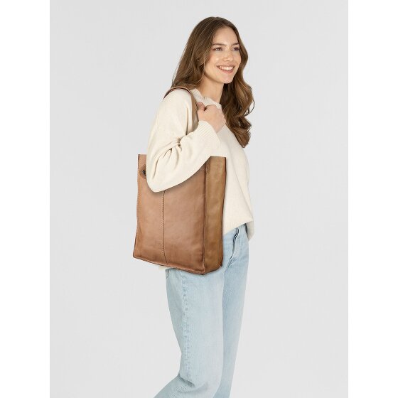 Harbour 2nd Elbe 1 Shopper Tas Leer 29 cm