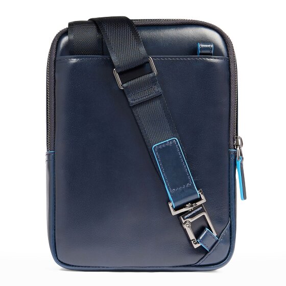 Piquadro Blue Square Mini tas Schoudertas Leer 17 cm