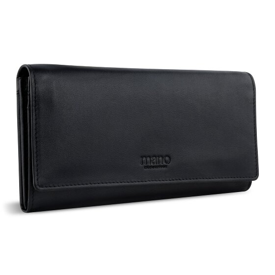 mano Don Andrea Portemonnee RFID-bescherming Leer 19 cm