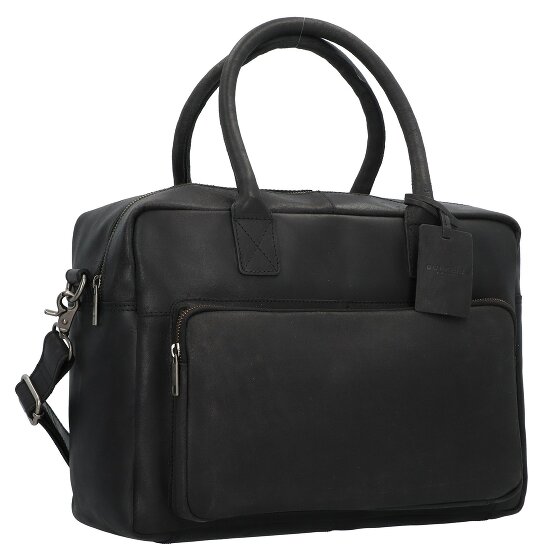 Burkely Vintage Mitch Aktetas Leer 39 cm Laptopcompartiment