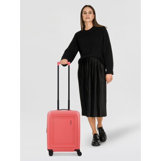 American Tourister Dashpop 4 wielen Cabinewagen 55 cm met uitbreidingsplooi