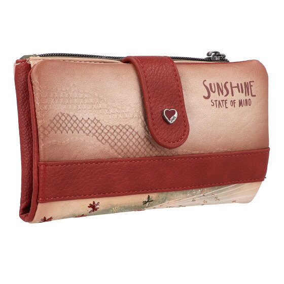 Anekke Peace & Love Portemonnee RFID-bescherming 17.5 cm