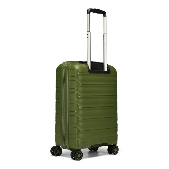 d&n Travel Line 4700 4 wielen Cabinewagen 55 cm met uitbreidingsplooi