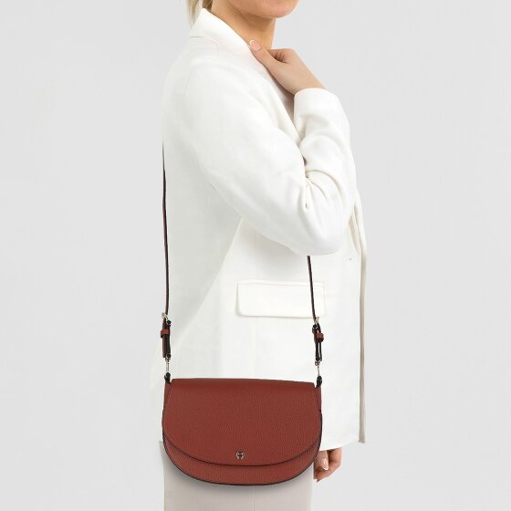 AIGNER Delia Schoudertas Leer 23 cm