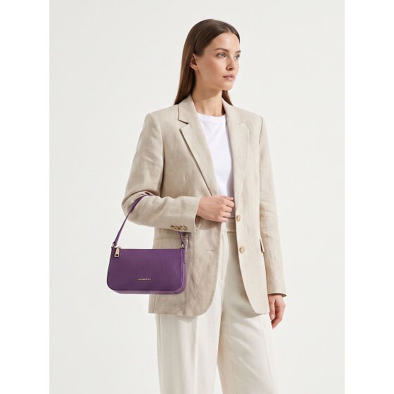 Lazarotti Bologna leeren pochette schoudertas 22 cm
