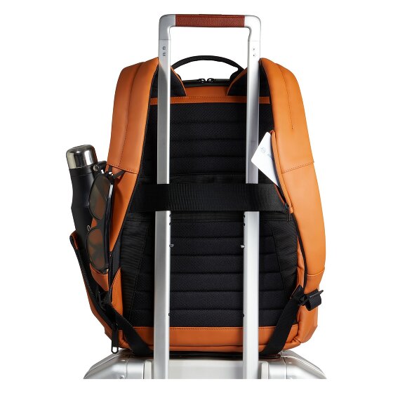 Piquadro Corner Zakelijke rugzak RFID-bescherming 43 cm Laptop compartiment