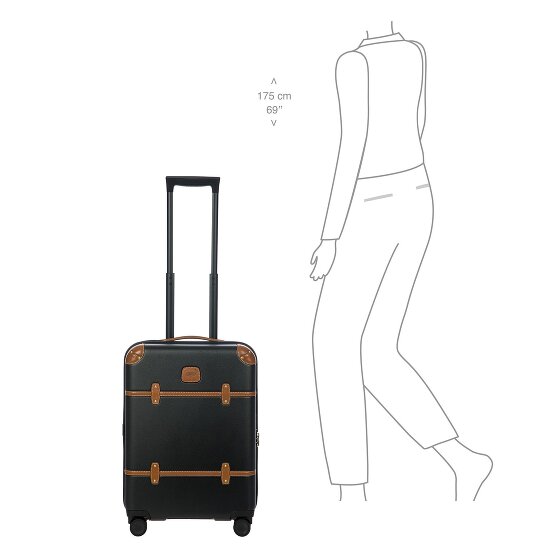 Bric's Bellagio 4 wielen Cabinewagen 55 cm