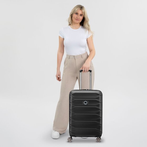 Delsey Paris Meteor 4 wielen Trolley 68 cm met uitbreidingsplooi