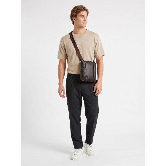 Piquadro Russel Crossbody tas Leder 27 cm