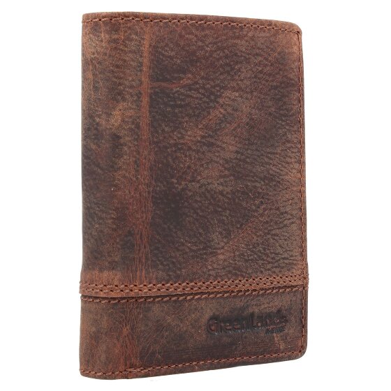 Greenland Nature Klassieke portefeuille RFID leer 9 cm