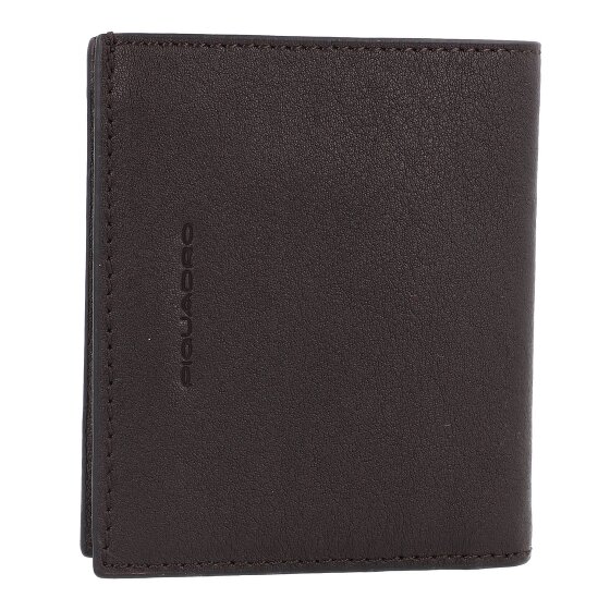 Piquadro Black Square Kredietkaart etui RFID-bescherming Leer 9 cm