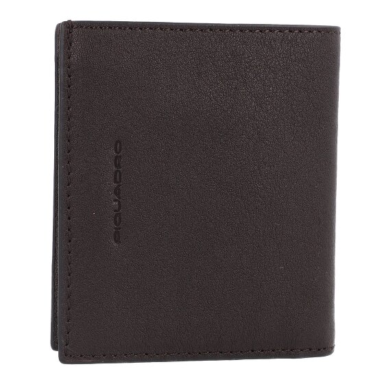 Piquadro Black Square Kredietkaart etui RFID-bescherming Leer 9 cm