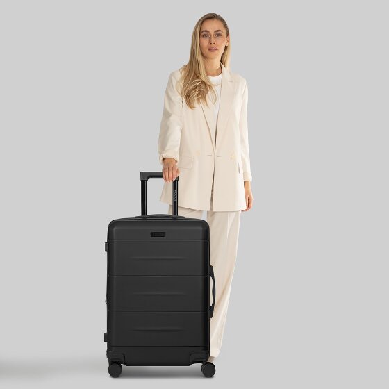 Police 4 wielen Trolley 64 cm met uitbreidingsplooi