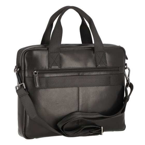 bugatti Romano Koffer Leer 38 cm Laptop compartiment