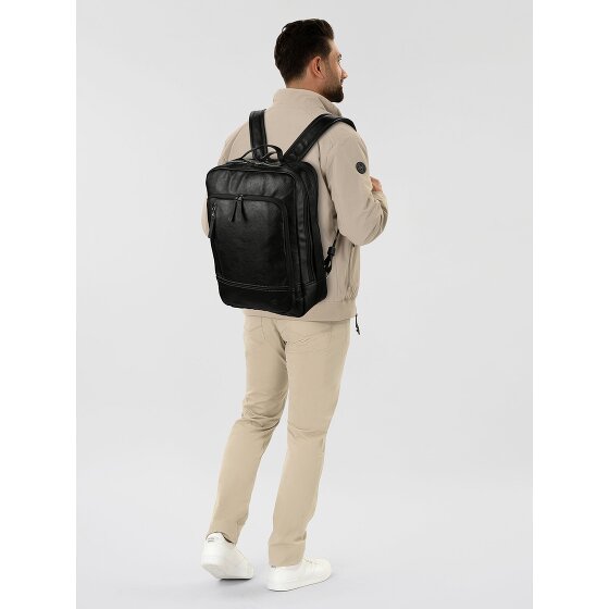 camel active Traces Dagrugzak L Leer 39.5 cm Laptop compartiment