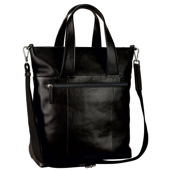 Leonhard Heyden Hamburg Handtas Leer 32 cm