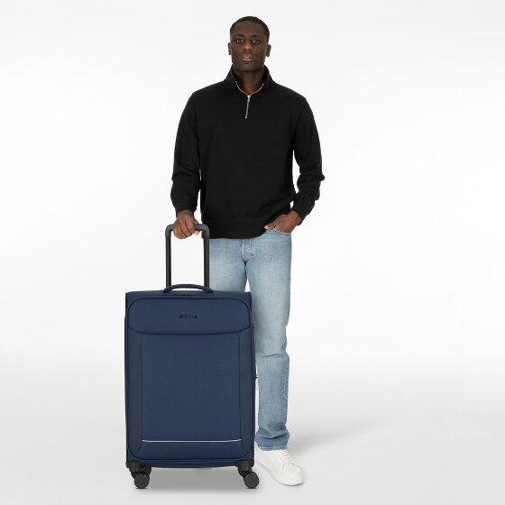 Stratic Fresh 4 wielen Trolley M 65 cm met uitbreidingsplooi