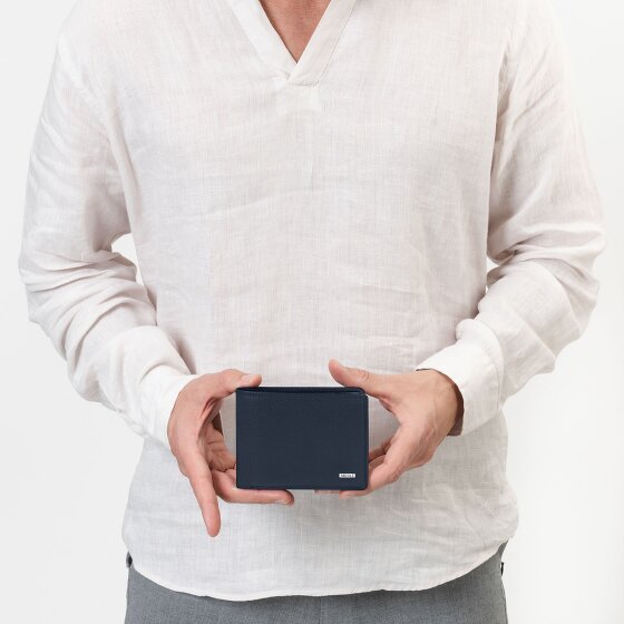 Redolz Leather Essentials QF portemonnee RFID leer 12 cm uitklapbaar