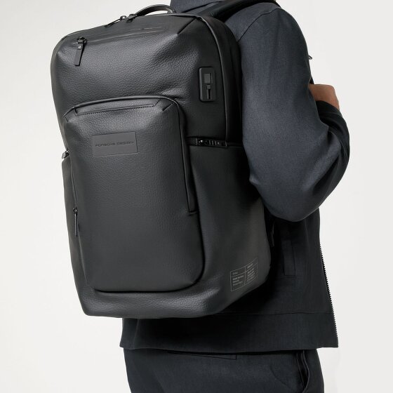 Porsche Design Urban Eco Dagrugzak Leer 41 cm Laptop compartiment
