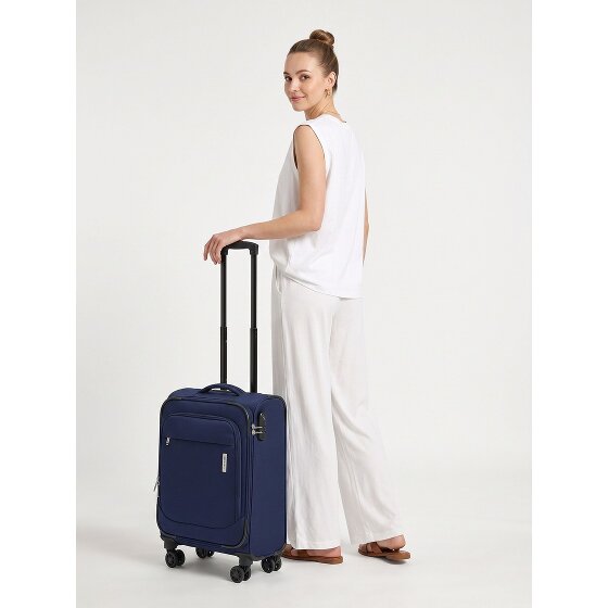 Travelite Priego 4 wielen Cabinewagen S 55 cm