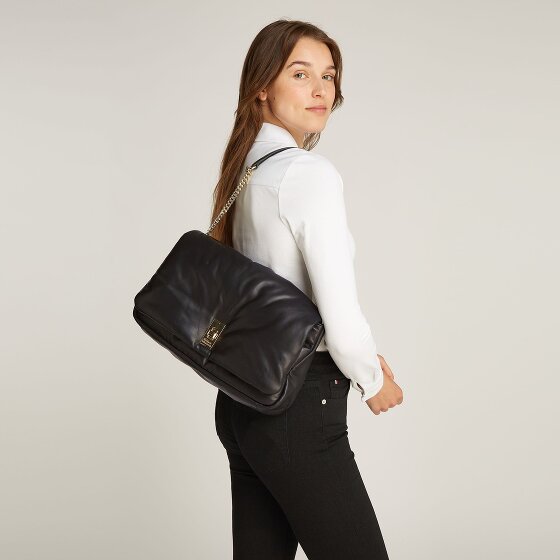 Tommy Hilfiger Soft Leather Schoudertas Leer 34 cm